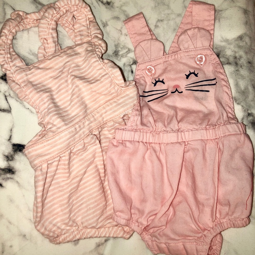 Pink Rompers - Picture 1 of 1